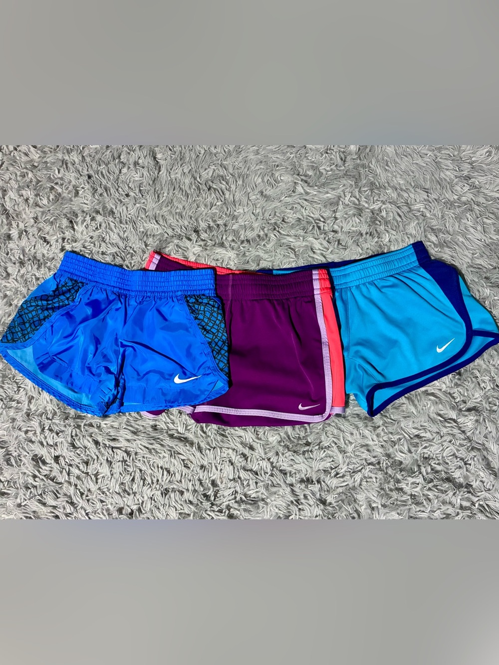 NEW Nike retro style shortie gym running shorts XS